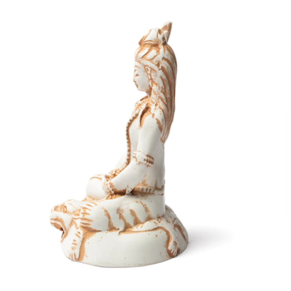 Statue Shiva couleur ivoire